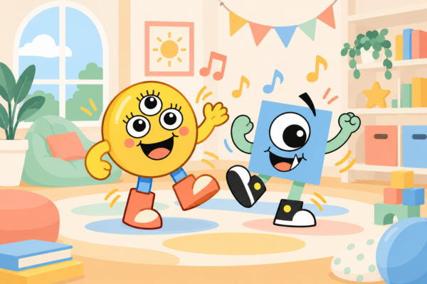 Dancing Monsters in the Playroom